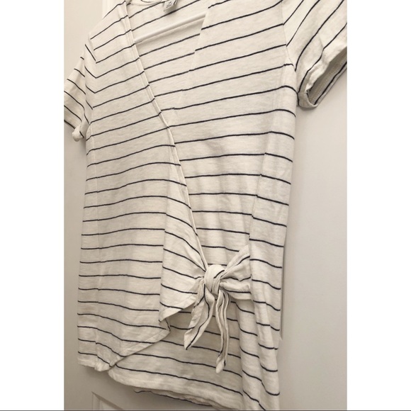 J.Crew Wrap-Tie Tee - Picture 3 of 7